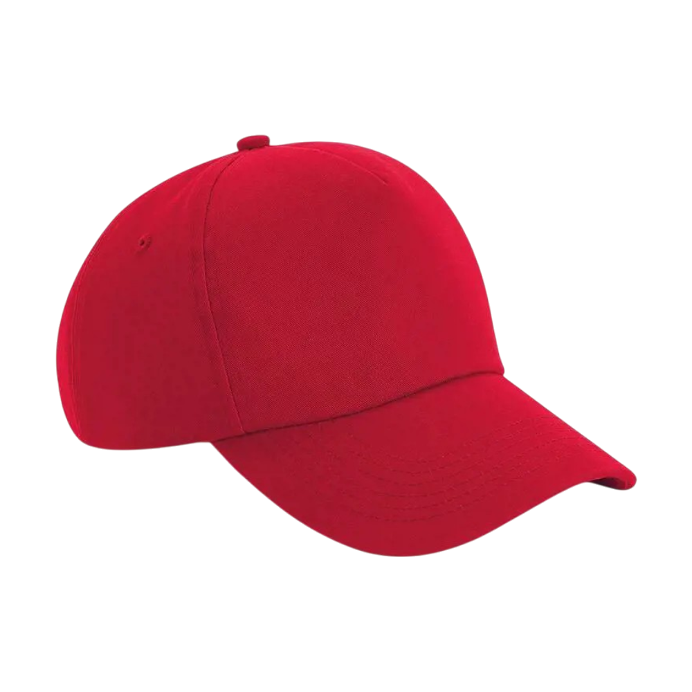 authentic5panelcap classic red