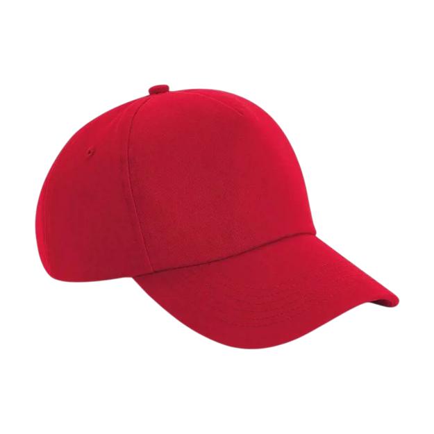 authentic5panelcap classic red