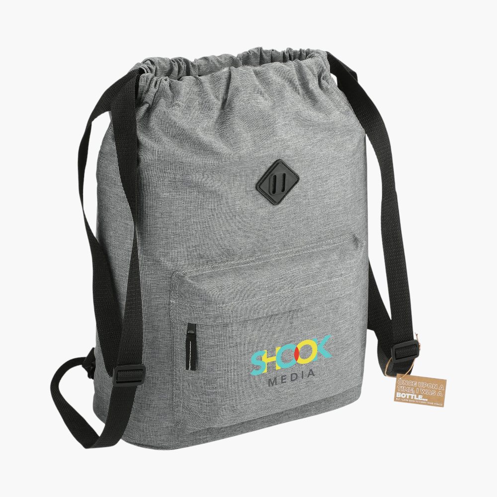 PDP - essentialsrecycledinsulateddrawstring square #F8F8F8 background