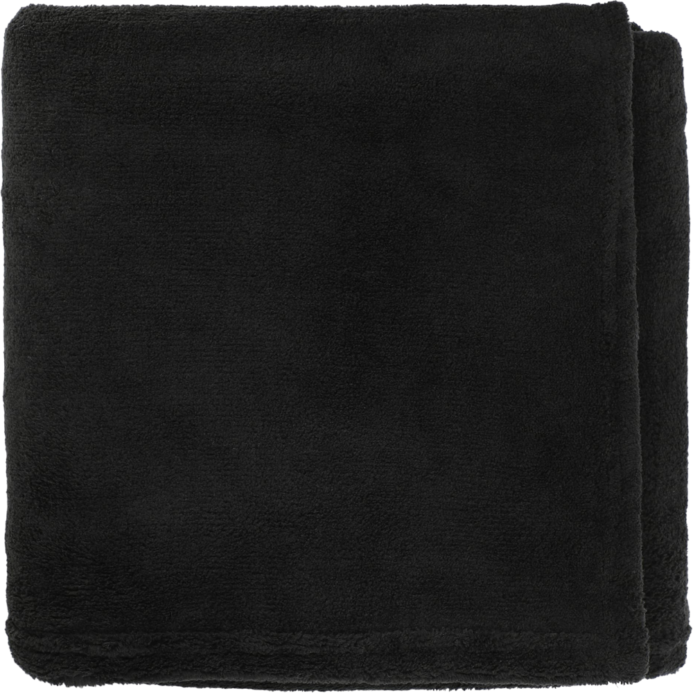 ICON - microcoralplushblanket black