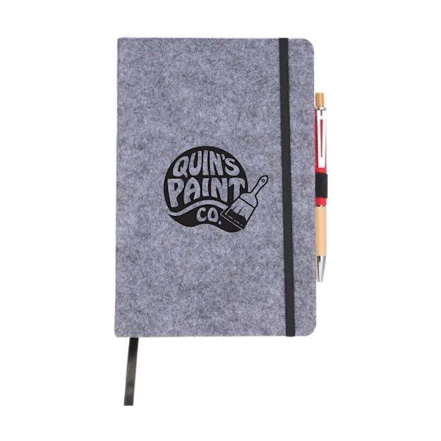 Recycled Felt Notebook 8x5.5