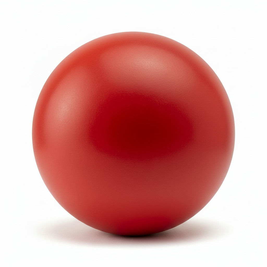 COLOR ICON - colourballstressball - Red