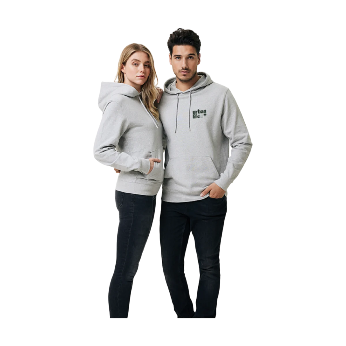 Iqoniq Hoodie aus recycelter, ungefärbter Baumwolle Hauptbild