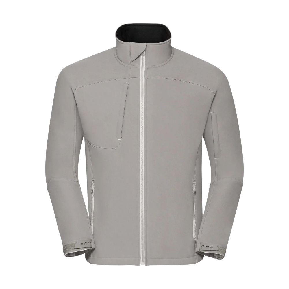 ICON - russellmenbionicsoftshelljacket stone