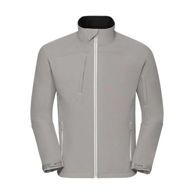 ICON - russellmenbionicsoftshelljacket stone