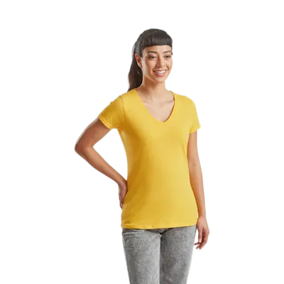 Fruit Of The Loom Ladyfit con collo a V