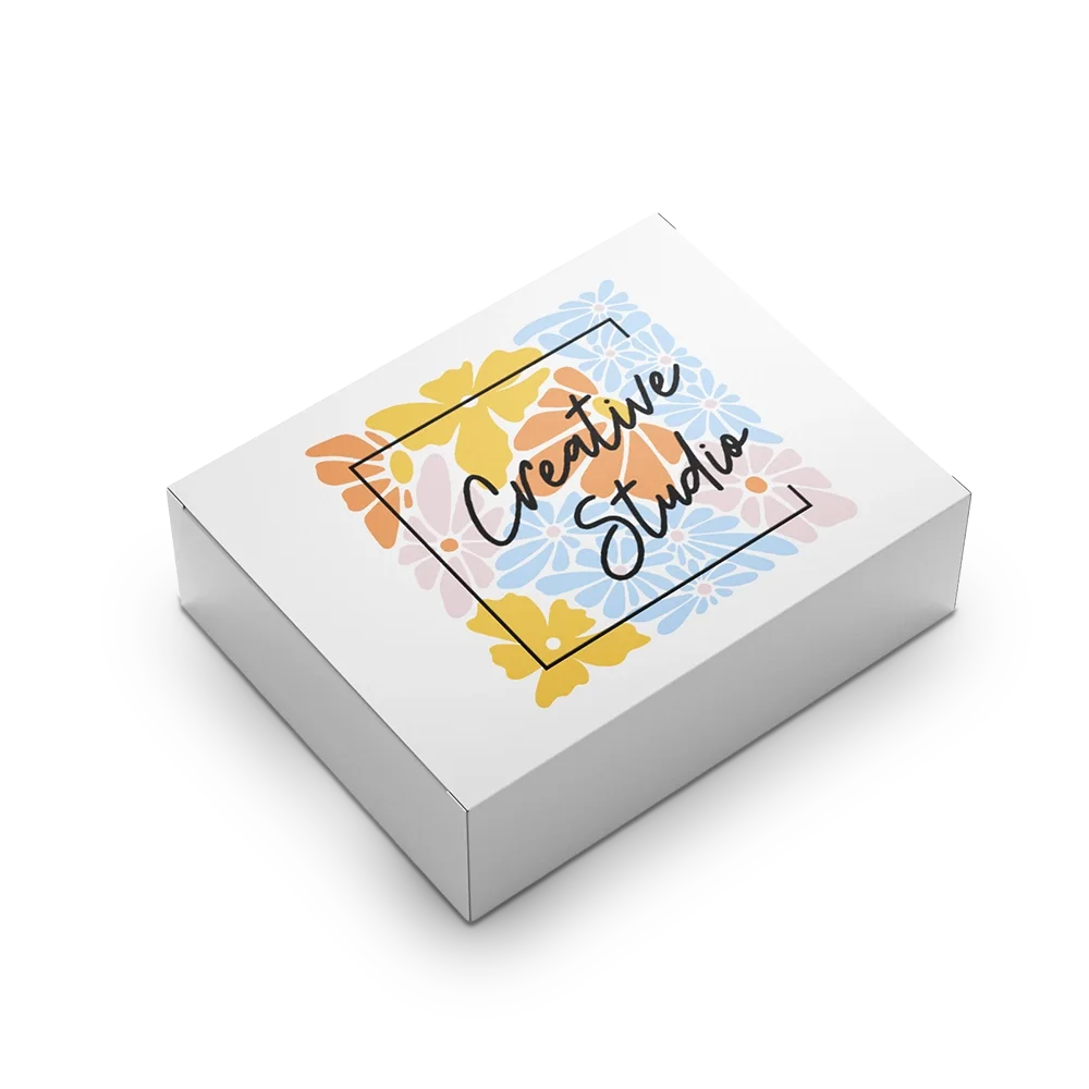 Shipping box with self sealing flap-catalog-image