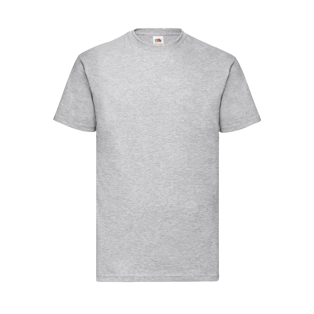Budget Unisex Classic Fit Round Neck T-shirt ICON heather grey