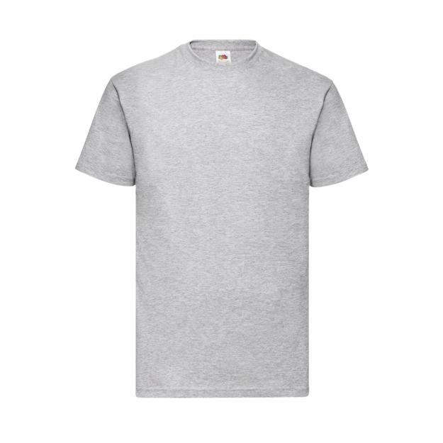 Budget Unisex Classic Fit Round Neck T-shirt ICON heather grey