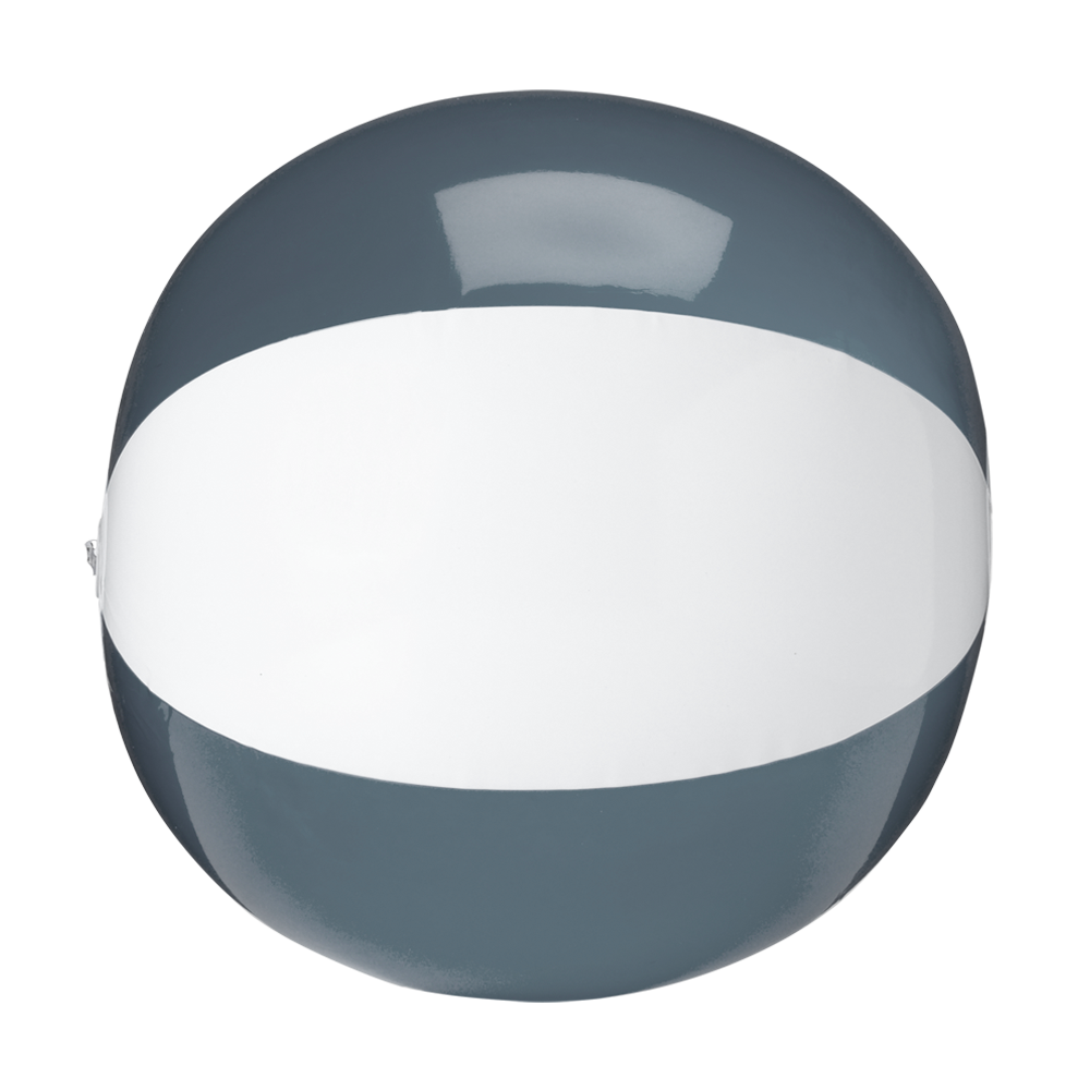 135. beachball30cm Wit Zwart