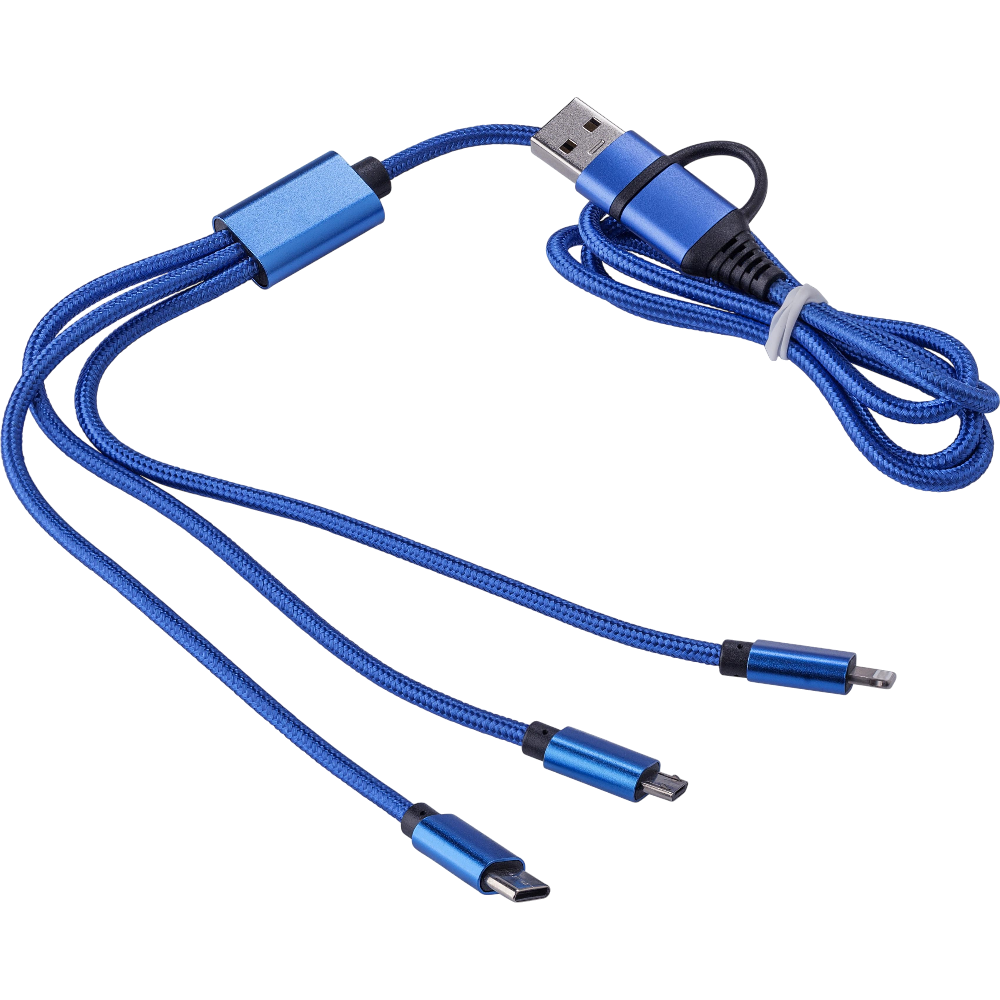 Nylon opladerkabel