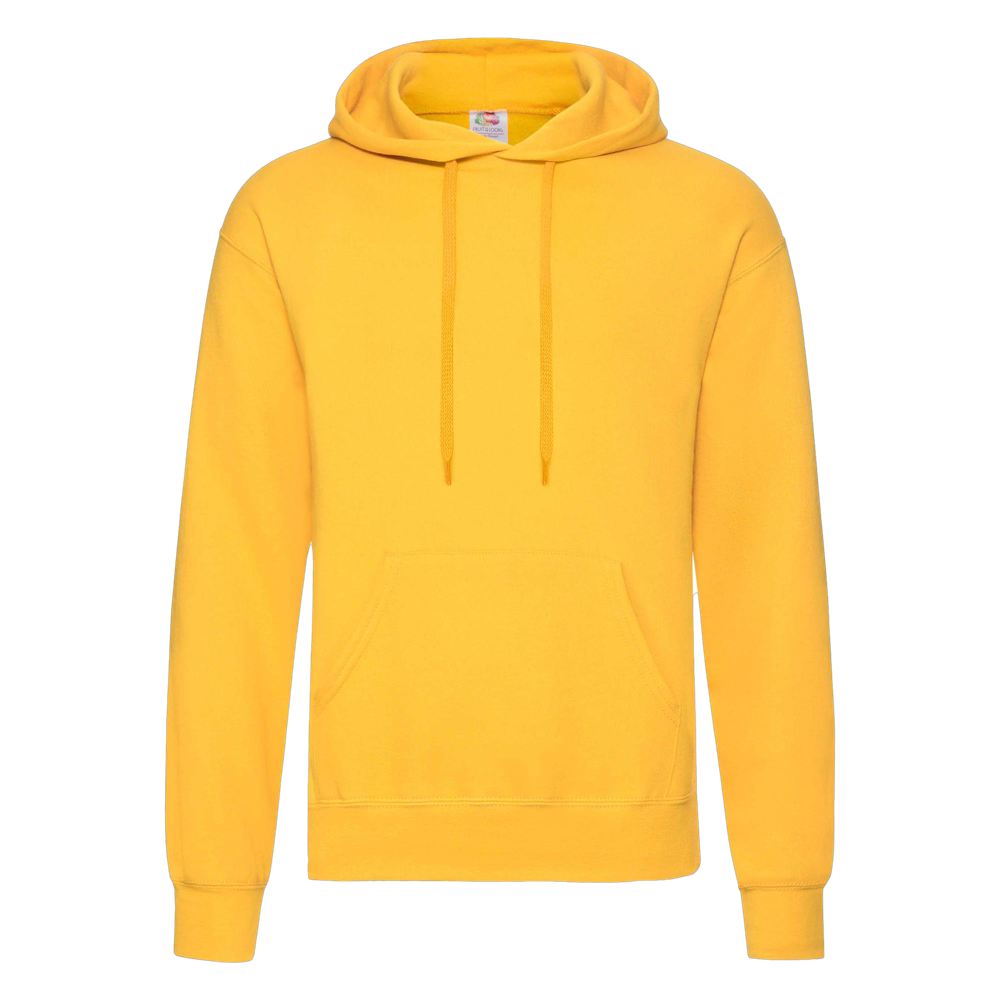 Fruit of the Loom Classic Hoodie ICON sunflower