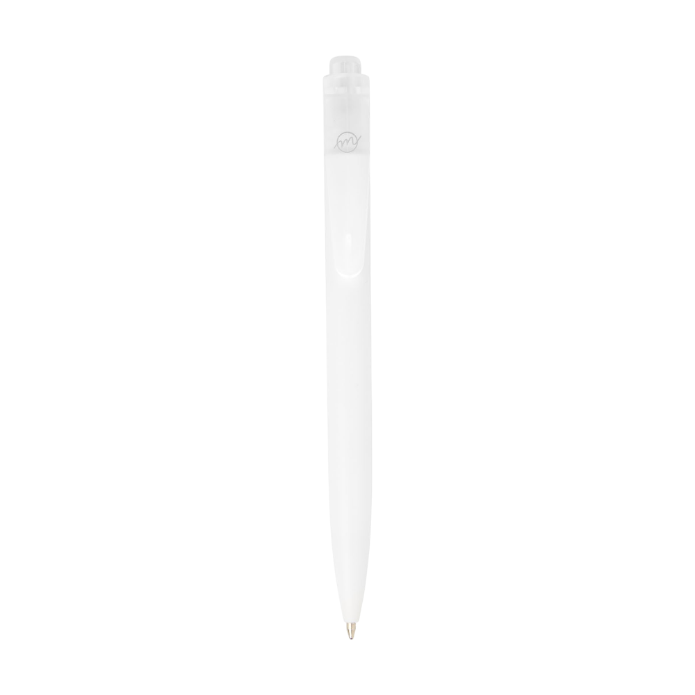 thalaasaoceanboundplasticballpointpenblackink transparent white white