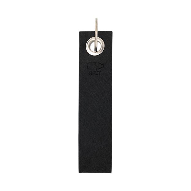 RPET Felt Keyring black
