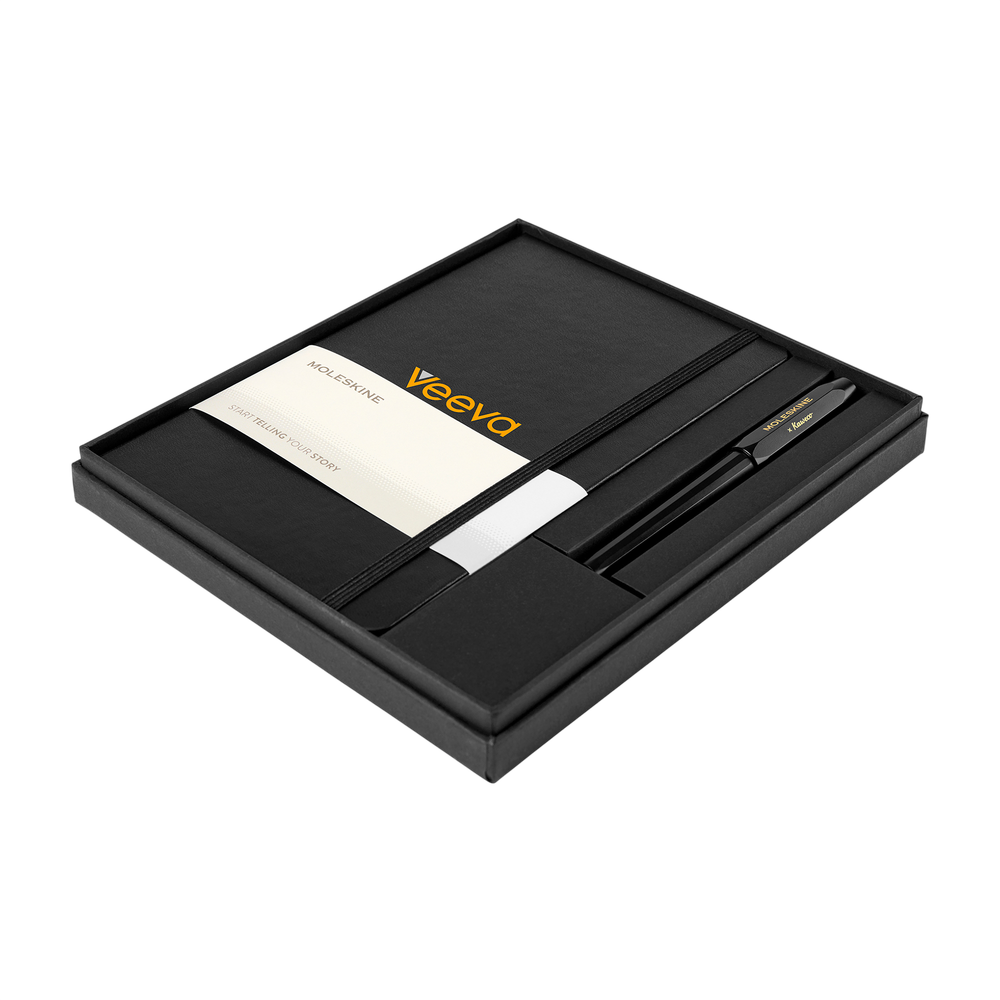Moleskine Large Notebook and Kaweco Pen Gift Set