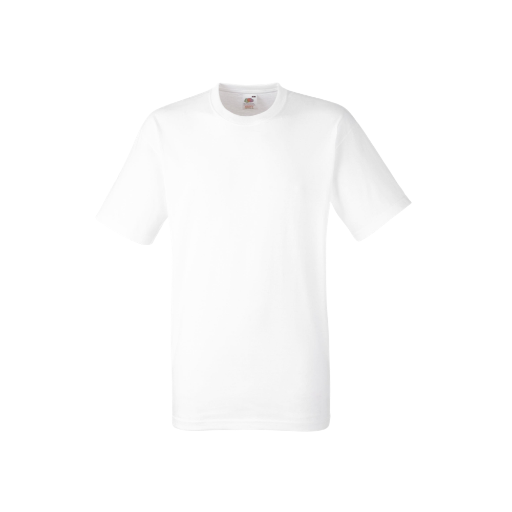 Fruit of the Loom Heavy T white
