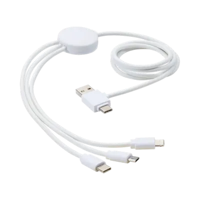 Pure 5-in-1 Charging Cable with Antibacterial Additive