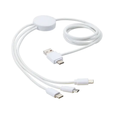 Pure 5-in-1 Charging Cable with Antibacterial Additive