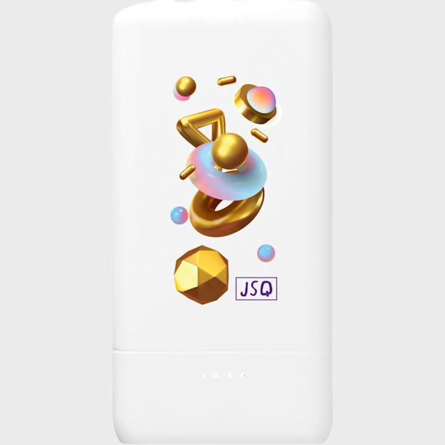 PDP - tilt5000mahpowerbank square grey background