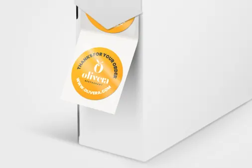 Stickers on Roll