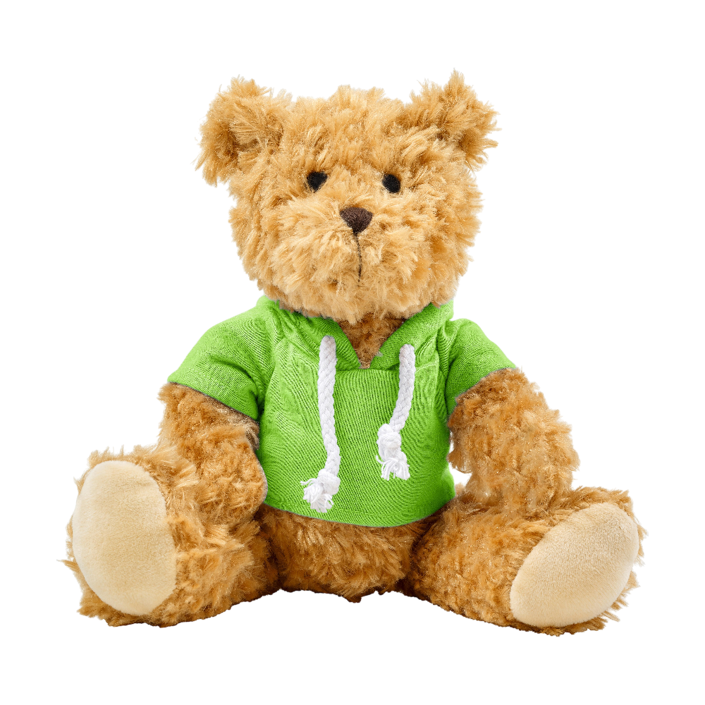 ICON - plushteddybearmonty green