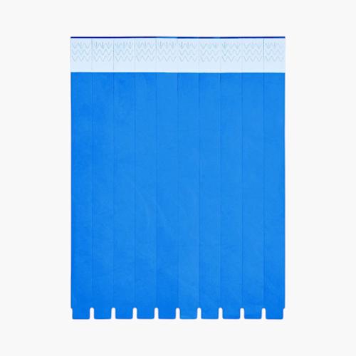 PDP - tyvekonesheetof10wristbands square #F8F8F8 background