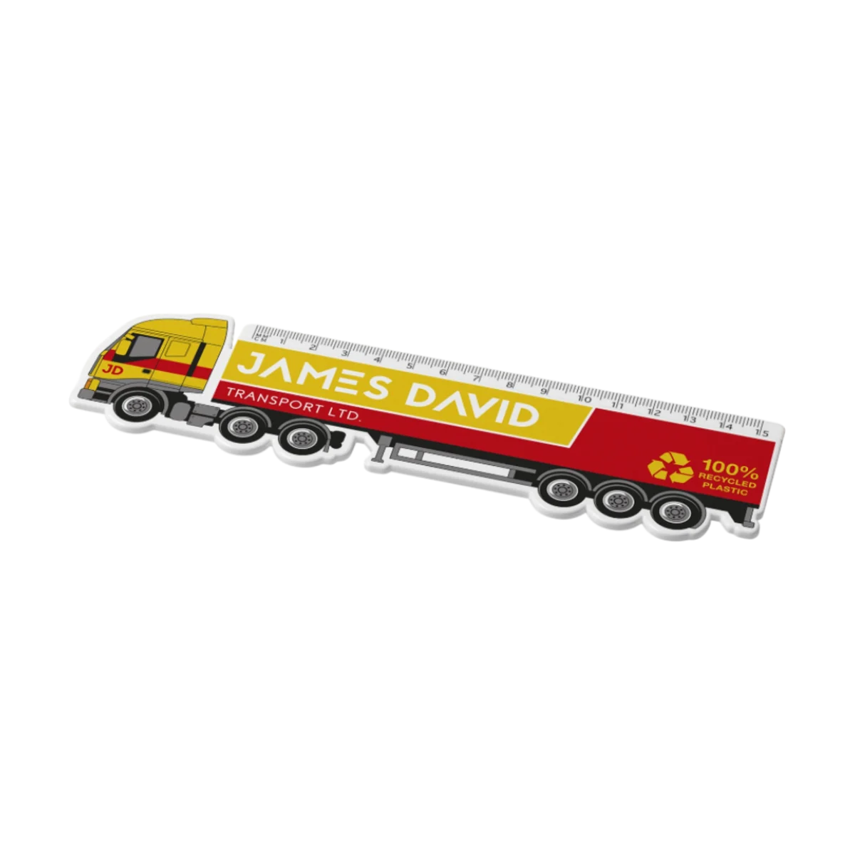 Tait Lorry-Shaped Plastic Ruler main image