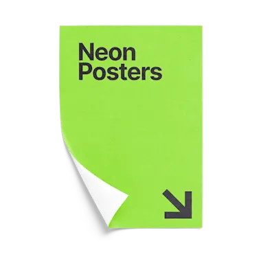 Affiches fluo