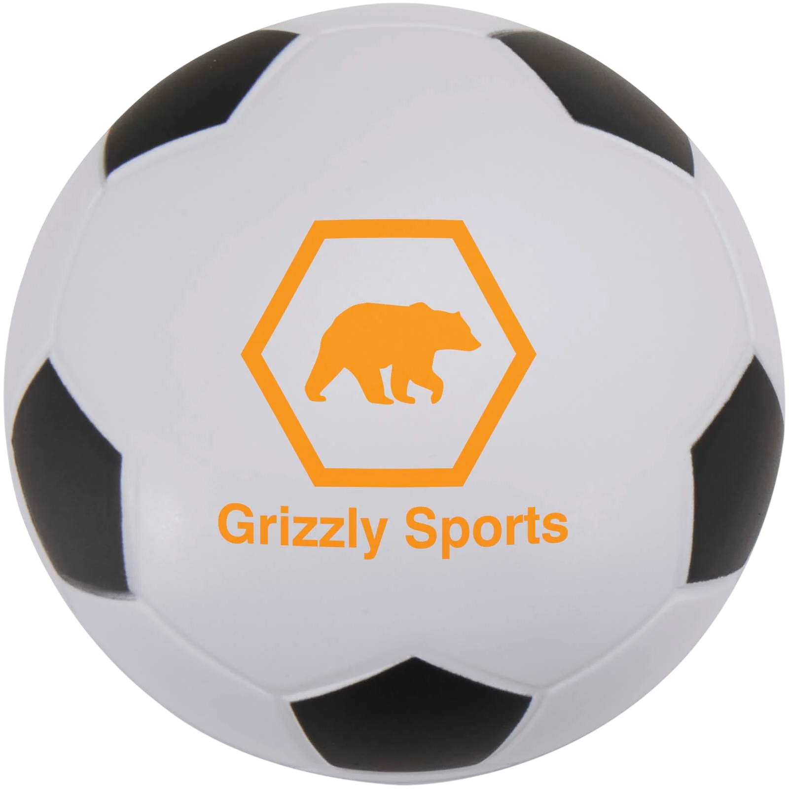 COLOR ICON - zavifootballshapedstressreliever - Black
