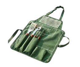 Tablier avec ensemble barbecue