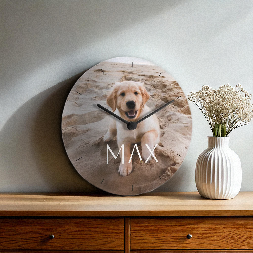 photohardboardclockround setting1