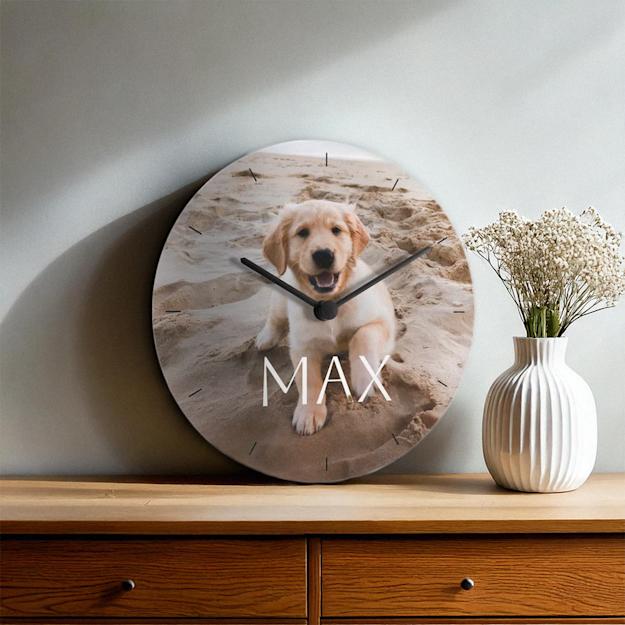 photohardboardclockround setting1