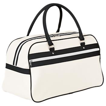 Retro sports bag color icons