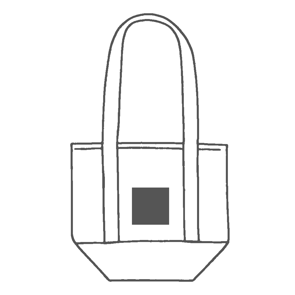 80 x 80 mm - Op de achterkant