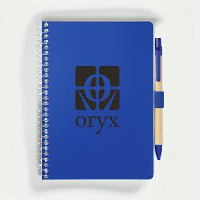 Spiral Notebook with Pen 5x7