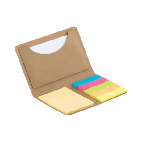 Paper FOLDNOTE Card Holder with Memo Set
