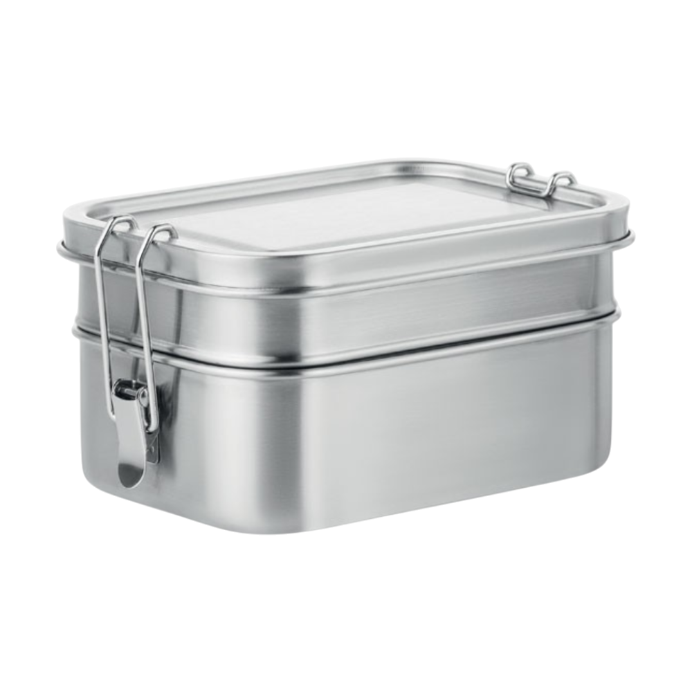 Portapranzo Inox Doppio