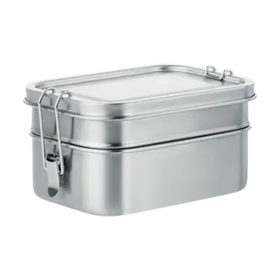 Double Chan Stainless Steel Lunch Box