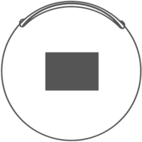 25 x 18 mm - Avant