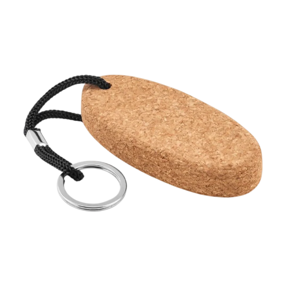 ICON - boatfloatingcorkkeyring black