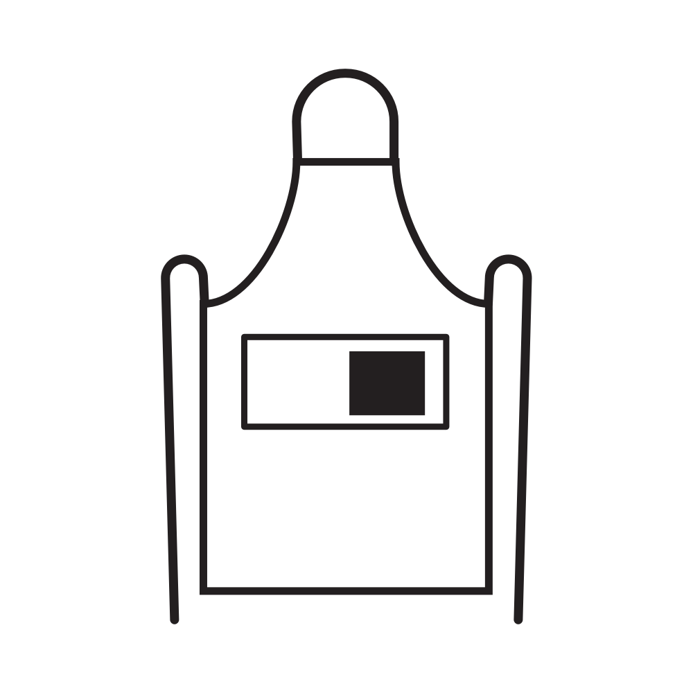 170 x 140 mm - Linker zak