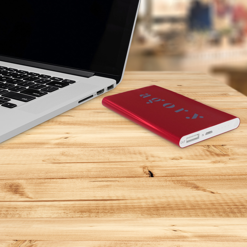 Pep 4000 mAh power bank PDP red