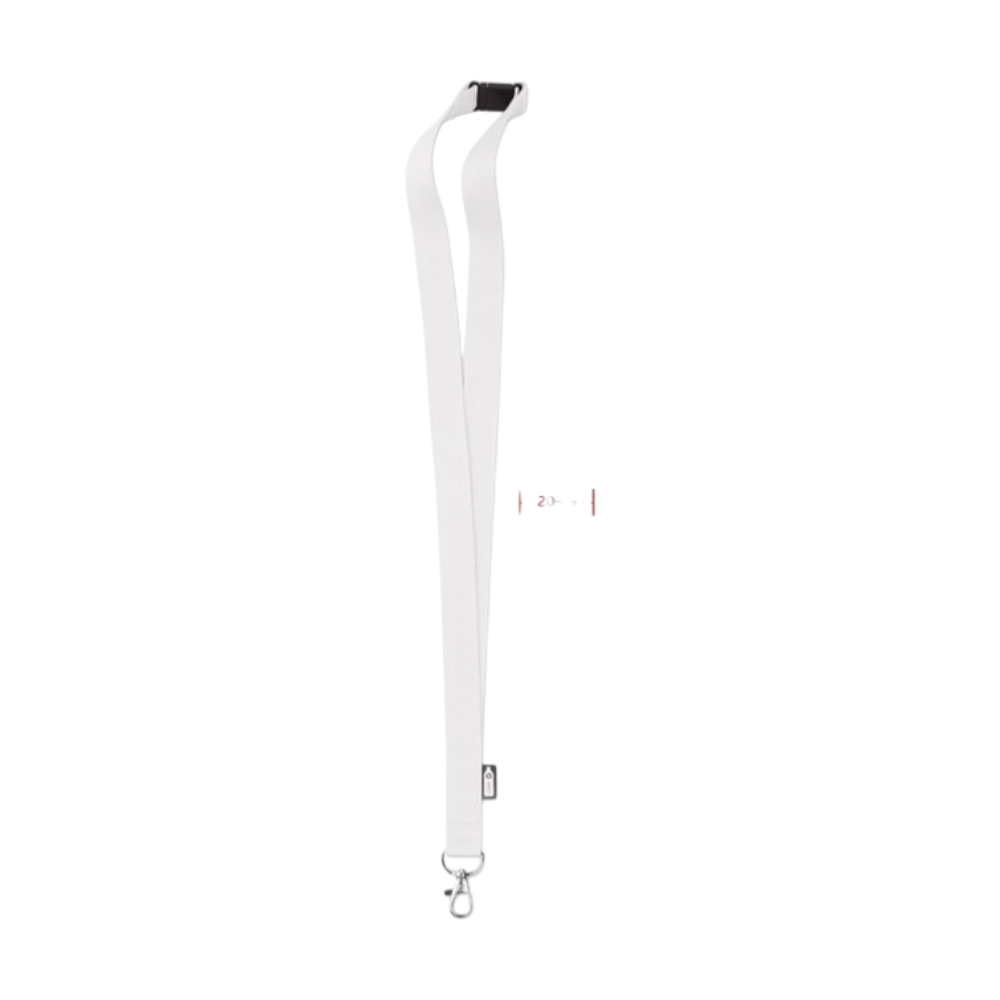 ICON - lanyrpetlanyardinrpet20mm white