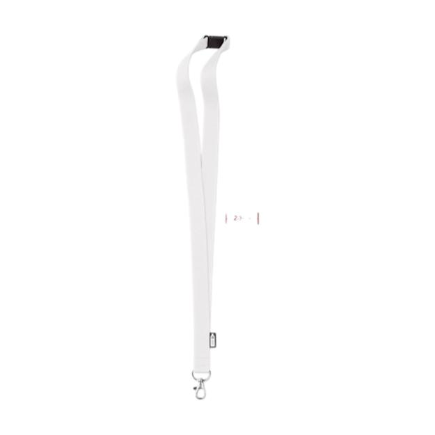 ICON - lanyrpetlanyardinrpet20mm white