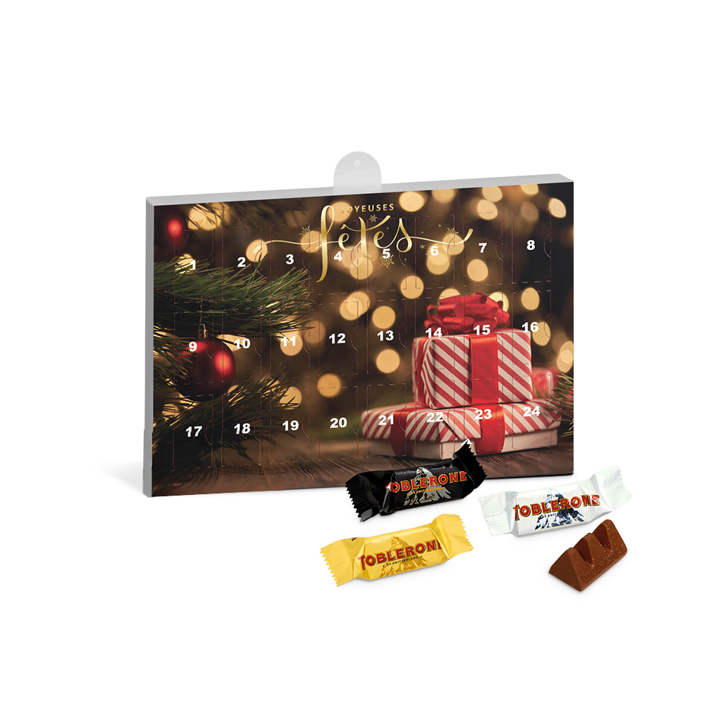 Premium Gift Advent Calendar Eco with Toblerone Mix PLP