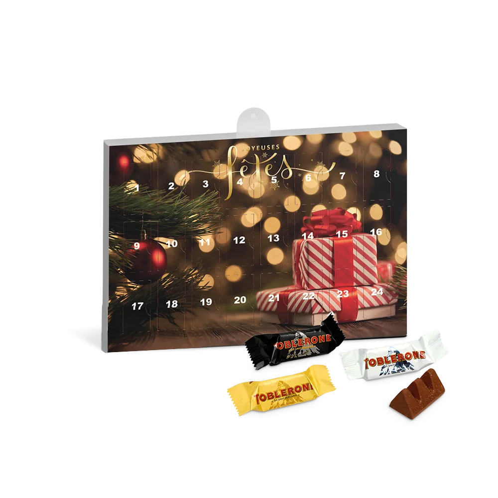 Premium Gift Advent Calendar Eco with Toblerone Mix PLP