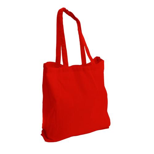 Long Handle Cotton Bag-red (1)