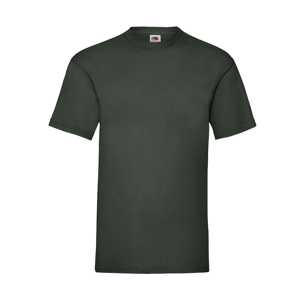 Budget Unisex Classic Fit Round Neck T-shirt ICON bottle green