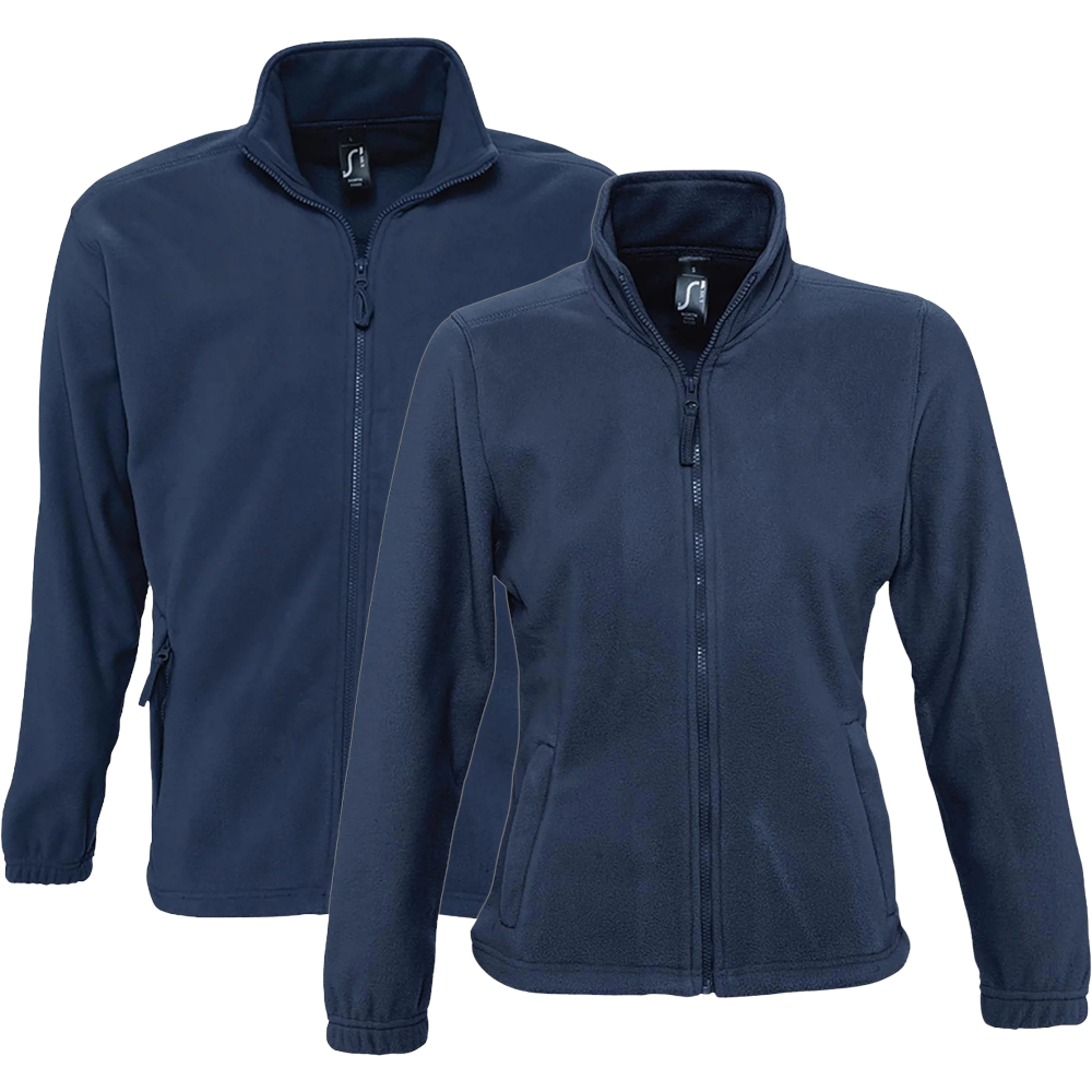 Veste Polaire SOLS North Pour Homme Avec Fermeture Zippée Et