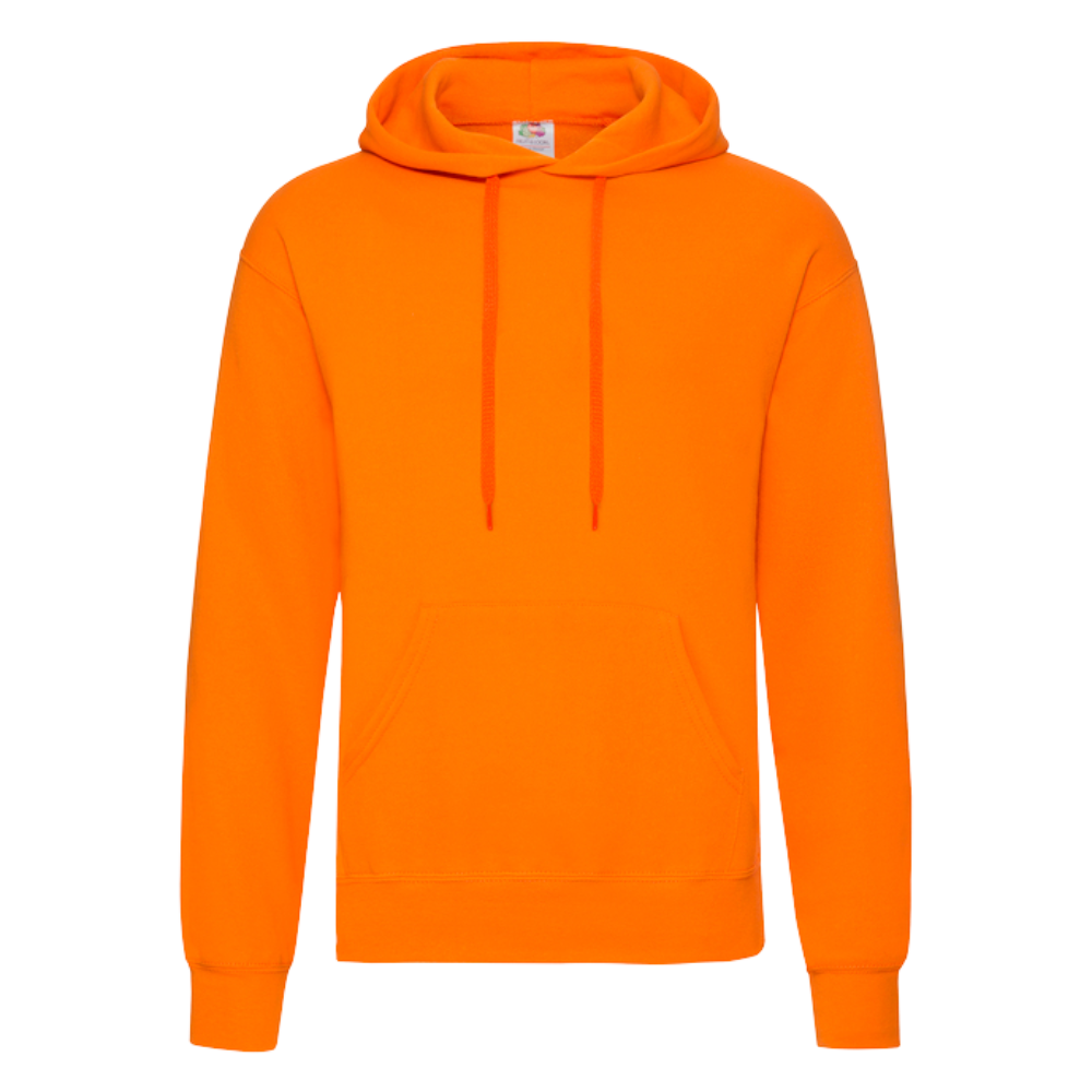 Fruit of the Loom Classic Hoodie ICON orange
